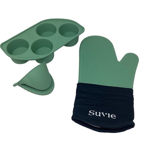 Suvie Accessory Kit Egg Tray Oven Mit And Pan Grabber - Picture 3 of 7